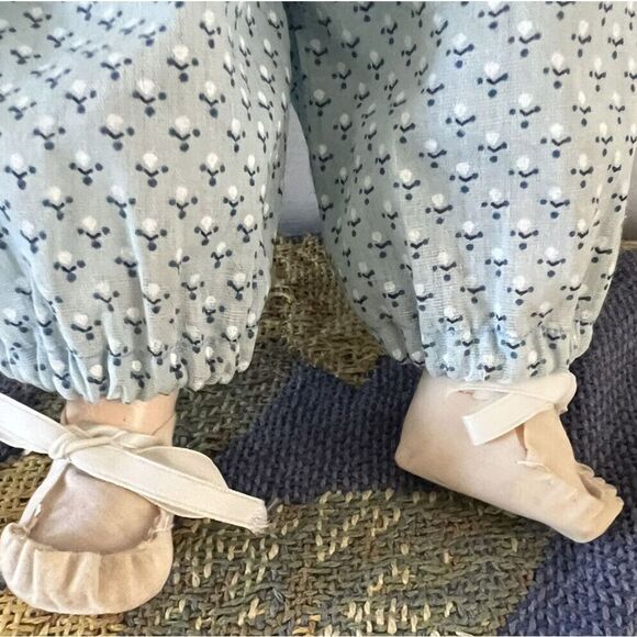 Vintage Mary Lake Thompson for Balos Sweet Doll Perfect! 16" Tall Ceramic/Cloth - Picture 7 of 9